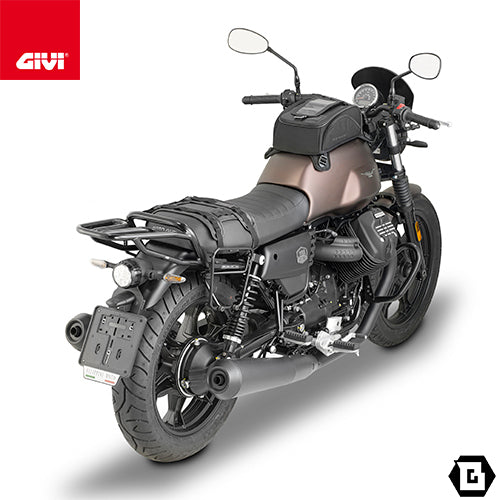 GIVI CRM105 サドルストラップ CORIUM サイドバッグ CRM102 / CRM106 専用 ダークブラウン / ブラック
