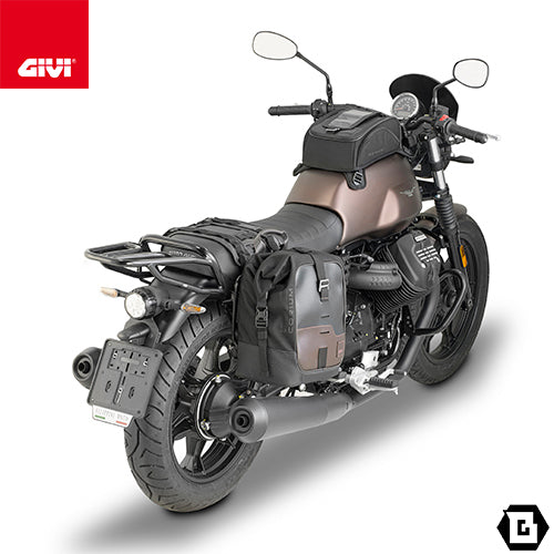 GIVI CRM105 サドルストラップ CORIUM サイドバッグ CRM102 / CRM106 専用 ダークブラウン / ブラック
