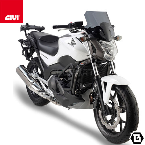 GIVI D1112S スクリーン スモーク／HONDA NC750S / HONDA NC750S / NC750S DCT / HONDA NC700S専用