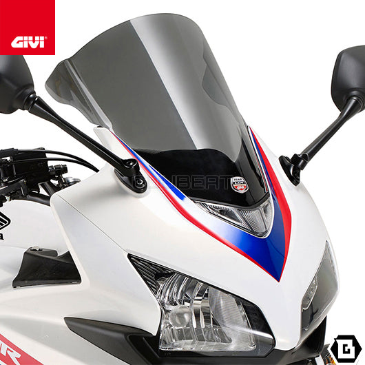 GIVI D1119S スクリーン スモーク／HONDA CBR500R専用