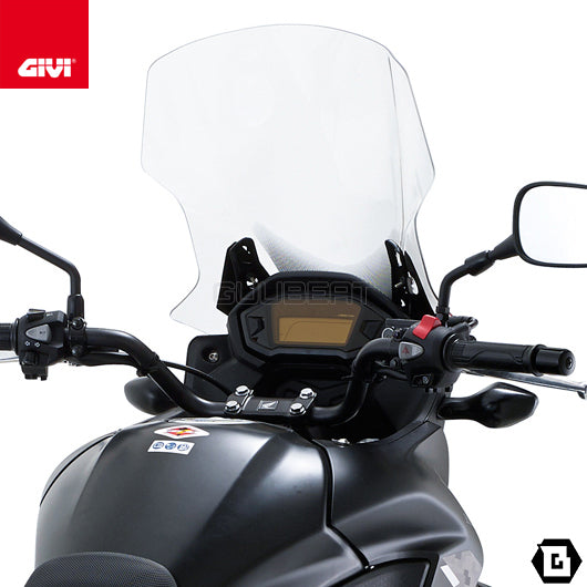 GIVI D1121ST スクリーン クリア／HONDA CB500X / HONDA 400X専用