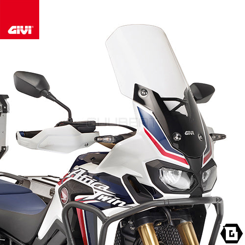 GIVI D1144ST スクリーン クリア／HONDA CRF1000L アフリカツインADVSPORTS / HONDA CRF1000L アフリカツイン / HONDA CRF1000L アフリカツイン専用