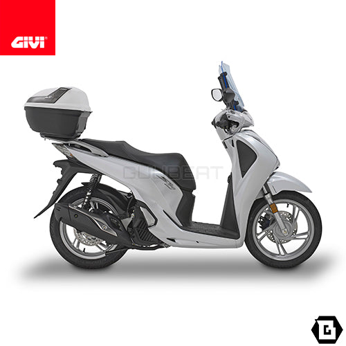 GIVI D1155BL スクリーン ICE ブルー／HONDA SH150i / HONDA SH125i専用