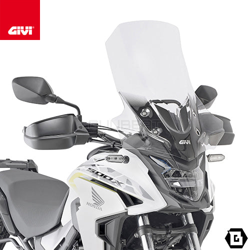 GIVI D1171ST スクリーン／HONDA 400X (19 - 23) / HONDA CB 500 X (19 - 23)専用／ジビ —  GIVI専門ショップ GUUBEAT-MOTO