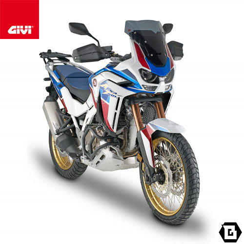 GIVI D1178B スポーツスクリーン  ブラック／HONDA CRF1100L アフリカツインADVSPORTS / HONDA CRF1100L アフリカツインADVSPORTS / HONDA CRF1100L アフリカツイン専用