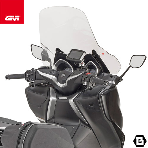 GIVI D2133ST スクリーン  クリア／YAMAHA TMAX 560 / YAMAHA TMAX 530専用