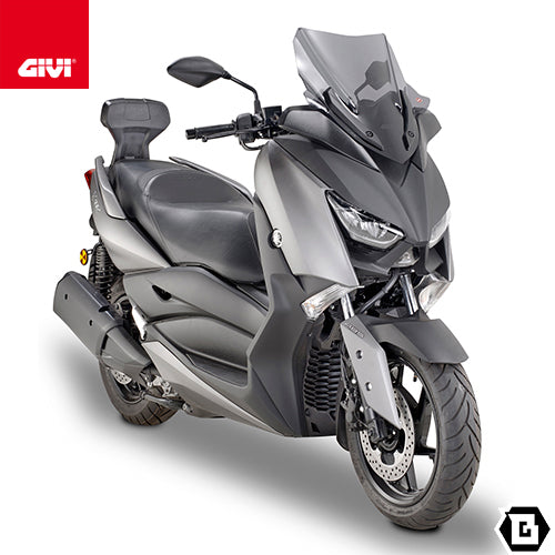 GIVI D2136S スクリーン スモーク／YAMAHA XMAX 400 / YAMAHA XMAX 300 / YAMAHA XMAX 250 / YAMAHA XMAX 125専用