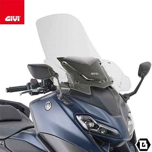 GIVI ロングスクリーン TMAX（sj02j/sj04j）用 GIVI D2161ST スクリーン／YAMAHA T-MAX 560 (22 - 23)専用