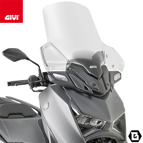 GIVI D2167ST スクリーン クリア／YAMAHA XMAX 300 / YAMAHA XMAX 250 / YAMAHA XMAX 125専用