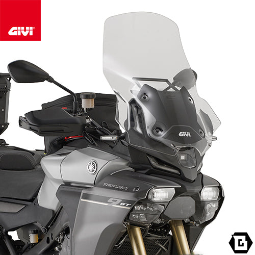 GIVI D2171ST クリアスクリーン｜YAMAHA トレーサー 9 / トレーサー 9 GT / トレーサー 9 GT プラス 対応