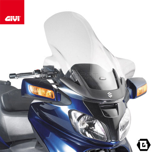 GIVI D257ST スクリーン クリア／SUZUKI スカイウェイブ 650 LX専用