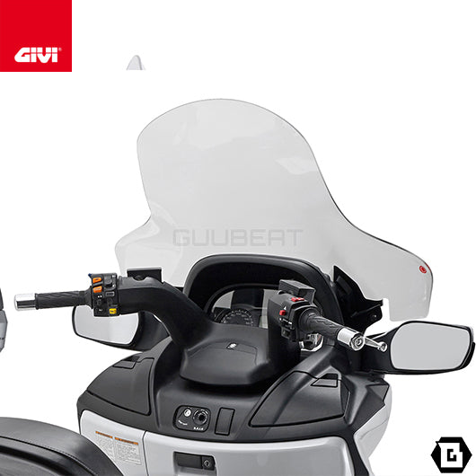 GIVI D3104ST スクリーン  クリア／SUZUKI スカイウェイブ 650 / SUZUKI スカイウェイブ 650 LX専用