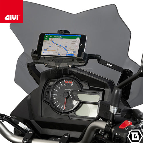 GIVI D3112B スポーツスクリーン  ブラック／SUZUKI Vストローム 650専用