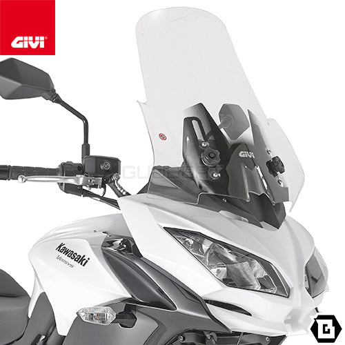 GIVI D4122ST スクリーン クリア／KAWASAKI ヴェルシス 650専用