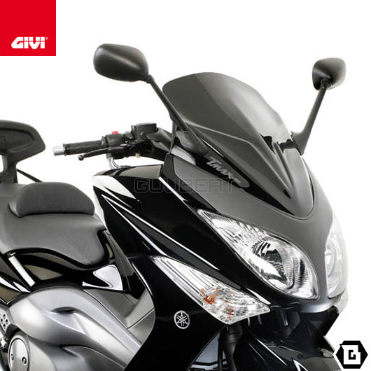 GIVI D442B スポーツスクリーン  ブラック／YAMAHA TMAX 500専用