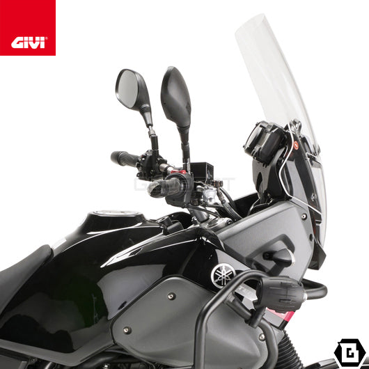 GIVI D443ST スクリーン クリア／YAMAHA XT 660Z テネレ専用