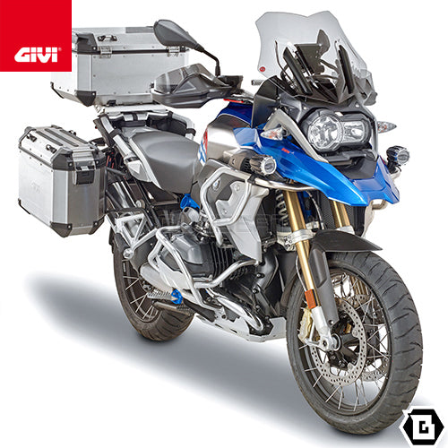 GIVI D5124B スポーツスクリーン  ブラック／BMW R 1250 GS ADVENTURE / BMW R 1250 GS / BMW R 1200 GS / BMW R 1200 GS ADVENTURE専用