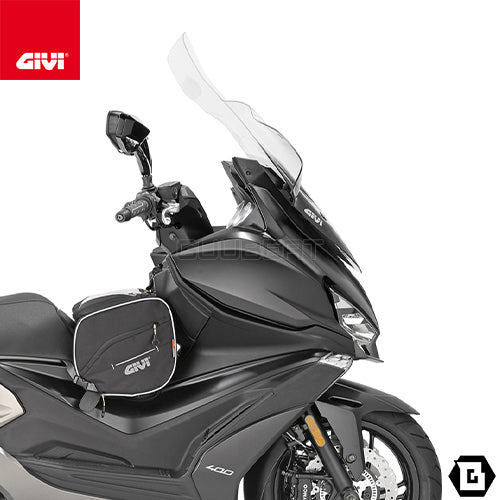 GIVI D6104ST スクリーン  クリア／KYMCO エキサイティング S400I TCS / KYMCO エキサイティング 400I / KYMCO エキサイティング S 400I専用