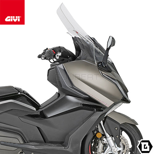 GIVI D6122ST スクリーン  クリア／KYMCO AK 550 PREMIUM専用