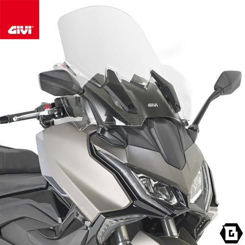 GIVI D6122ST スクリーン  クリア／KYMCO AK 550 PREMIUM専用