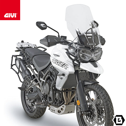 GIVI D6413ST スクリーン  クリア／TRIUMPH タイガー 800 XC / TRIUMPH タイガー 800 XR専用