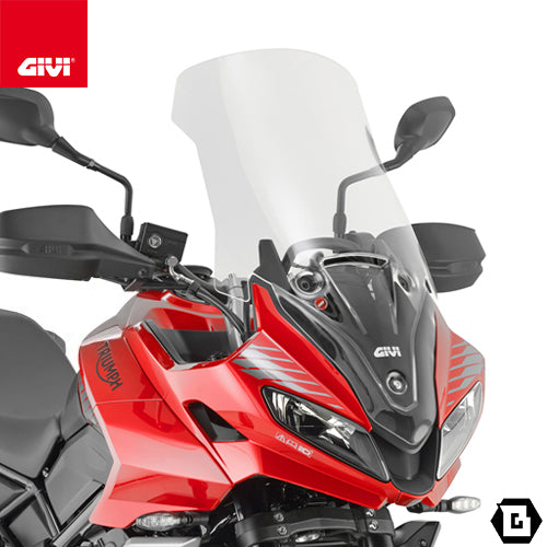 GIVI D6421ST スクリーン クリア／TRIUMPH タイガースポーツ 800 / TRIUMPH タイガースポーツ 660専用