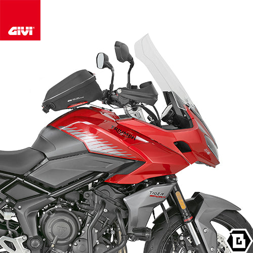 GIVI D6421ST スクリーン クリア／TRIUMPH タイガースポーツ 800 / TRIUMPH タイガースポーツ 660専用