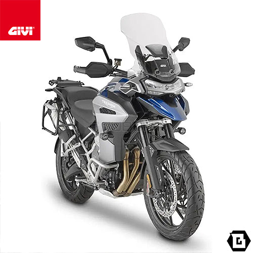 GIVI D6422ST スクリーン  クリア／TRIUMPH タイガー 1200 RALLY EXPLORER / TRIUMPH タイガー 1200 GT EXPLORER / TRIUMPH タイガー 1200 GT / TRIUMPH タイガー 1200 GT PRO専用