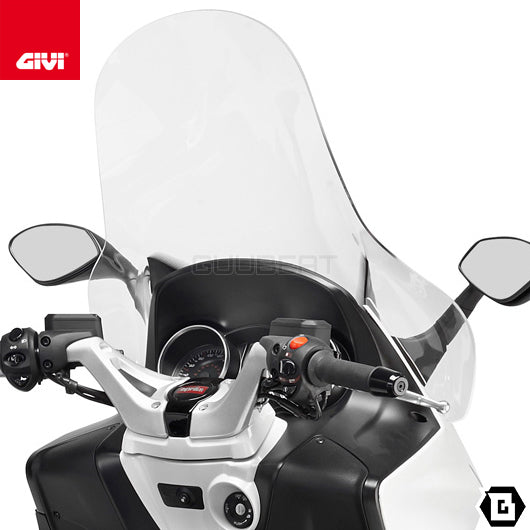 GIVI D6703ST スクリーン  クリア／APRILIA SRV 850専用