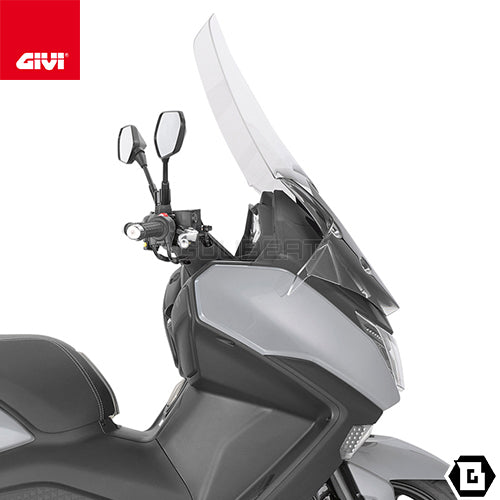 GIVI D7065ST スクリーン  クリア／SYM マキシム 400専用