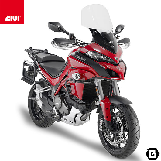 GIVI D7406ST スクリーン クリア／DUCATI ムルティストラーダ 1260 / DUCATI ムルティストラーダ 1200専用