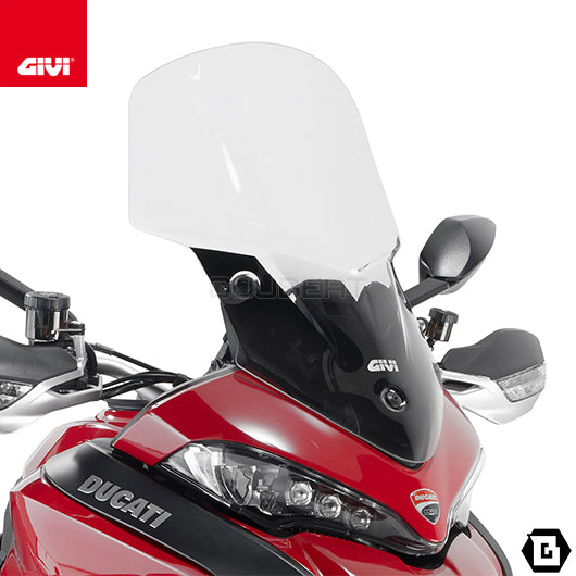 GIVI D7406ST スクリーン  クリア／DUCATI ムルティストラーダ 1260 / DUCATI ムルティストラーダ 1200 / DUCATI ムルティストラーダ 950 S / DUCATI ムルティストラーダ 950専用