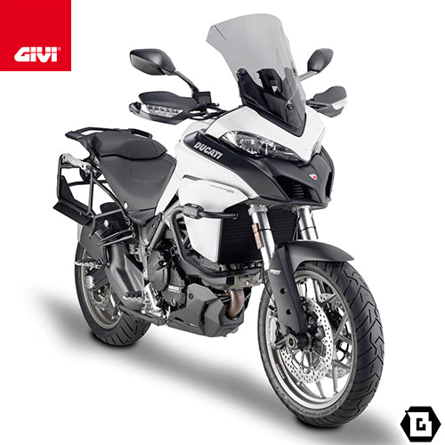 GIVI D7406S スクリーン スモーク／DUCATI ムルティストラーダ 1260 ENDURO / DUCATI ムルティストラーダ 1260 / DUCATI ムルティストラーダ 1200 / DUCATI ムルティストラーダ 950 S / DUCATI ムルティストラーダ 950専用