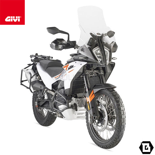 GIVI D7716ST スクリーン クリア／KTM 890 アドベンチャー / KTM 790 アドベンチャー / KTM 890 SMT専用
