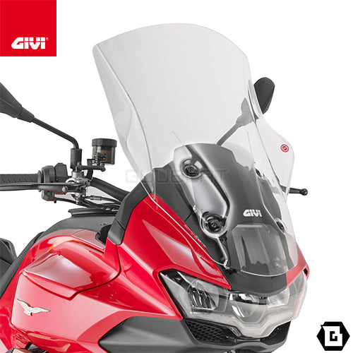 GIVI D8207ST スクリーン クリア／MOTO GUZZI V 100 マンデッロ専用