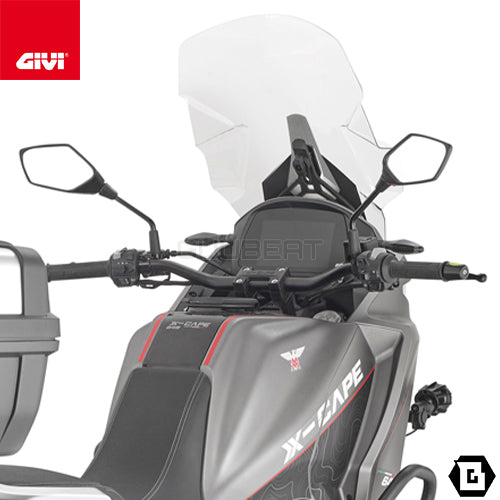 GIVI D9350ST スクリーン  クリア／MOTO MORINI X-CAPE 649専用