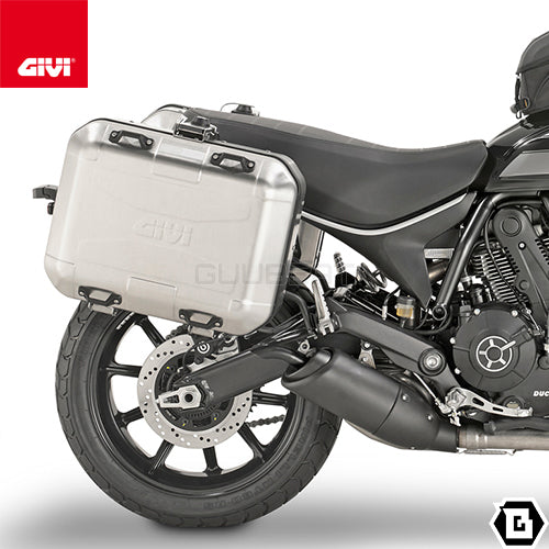 GIVI DLM30A トップケース アルミニウム製 30L容量 TREKKER DOLOMITI アルミニウム