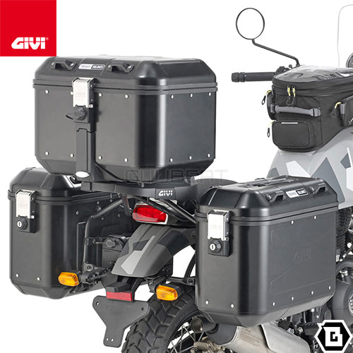 GIVI DLM46B トップケース アルミニウム製 46L容量 TREKKER DOLOMITI ブラック