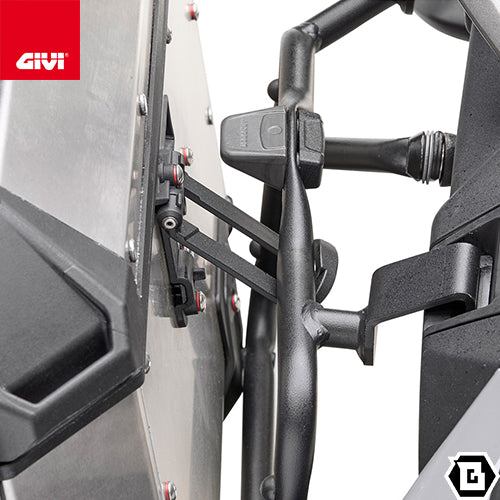 GIVI DLMK36BPACK2 Trekker Dolomiti サイドケース 左右セット マットブラック アルミ 36L