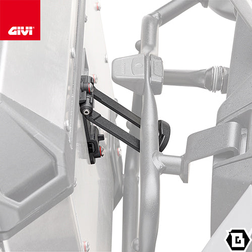 GIVI DLMK36BPACK2 Trekker Dolomiti サイドケース 左右セット マットブラック アルミ 36L