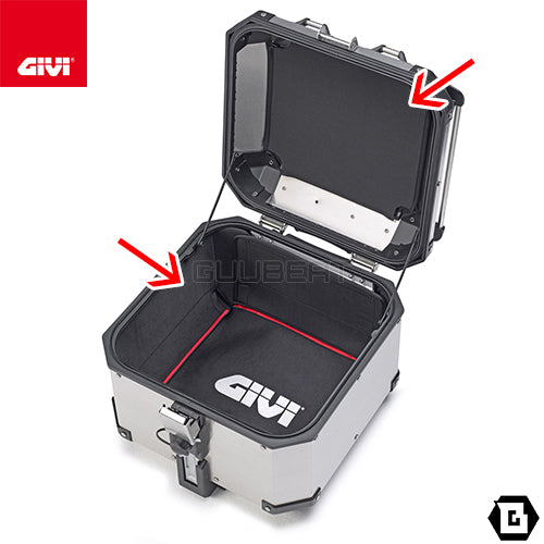 GIVI E202B インナーマット OBKEV42 TREKKER OUTBACK専用｜底面・蓋ライニングセット