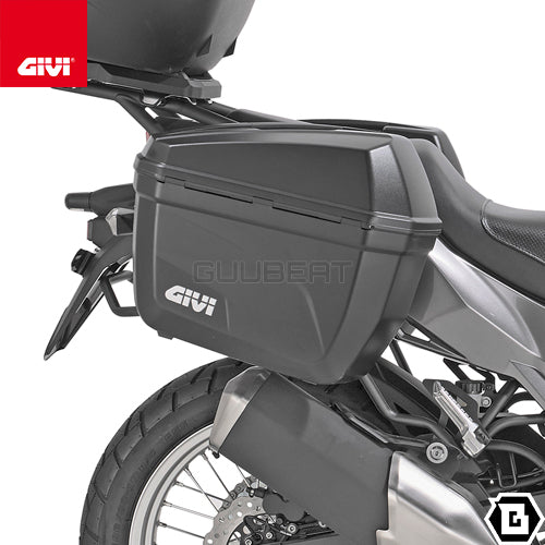 GIVI E22N サイドケース MONOKEYタイプ 左右セット 片側22L容量  ブラック