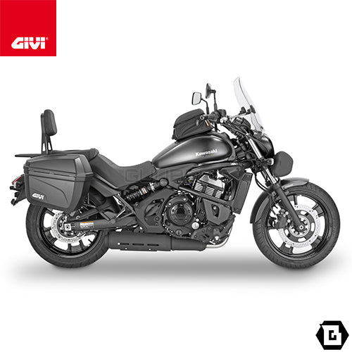 GIVI E22N サイドケース MONOKEYタイプ 左右セット 片側22L容量 ブラック