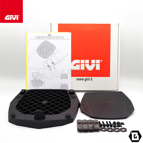 激安超特価 最大80%オフ  汎用ベースプレート リアキャリア E251 GIVI モノキー MONOKEY ( アクセサリー