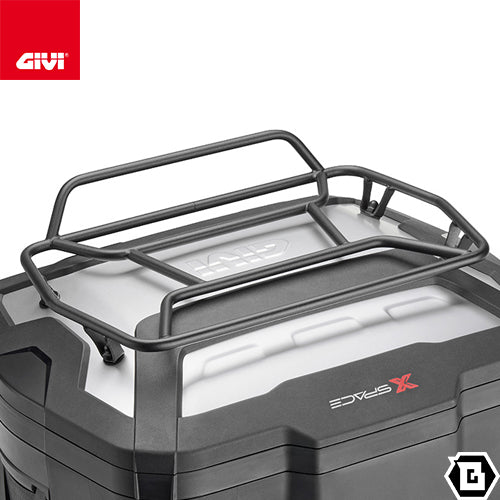 GIVI E262 メタルラック ブラック XP01AAA／XP01PBA XSPACE専用｜ 10mm径スチールパイプ製