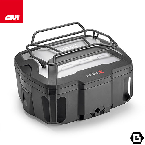 GIVI E262 メタルラック ブラック XP01AAA／XP01PBA XSPACE専用｜ 10mm径スチールパイプ製