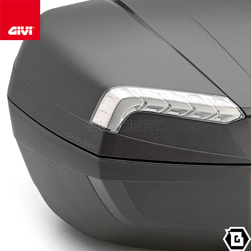 GIVI E46NT トップケース 46L容量 TECH RIVIERA ( テック リビエラ ) MONOLOCK ( モノロック ) リフレクター スモーク ブラック / スモーク