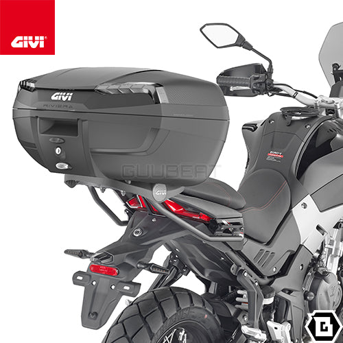 GIVI E46NT トップケース 46L容量 TECH RIVIERA ( テック リビエラ ) MONOLOCK ( モノロック ) リフレクター スモーク ブラック / スモーク