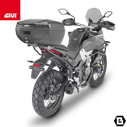 GIVI E46NT トップケース 46L容量 TECH RIVIERA ( テック リビエラ ) MONOLOCK ( モノロック ) リフレクター スモーク ブラック / スモーク