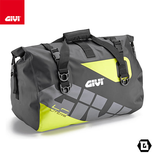 GIVI EA115GYB EASY-T 防水シートバッグ グレー／イエロー 40L